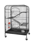 37 Ferret Home Pet Cage Small Animals Hutch With 2 Front Doors &amp; Tray - £77.48 GBP