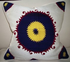 Vintage Suzani Bolinpush Pillow - £147.92 GBP