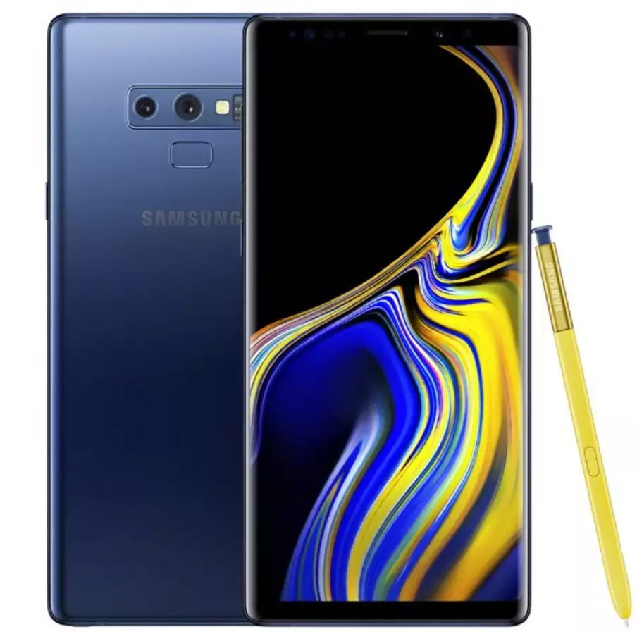 Primary image for Samsung galaxy note 9 n960f 8gb 128gb Global Version Dual Sim 6.4 android11 blue