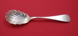 A. Stowell &amp; Co. Sterling Silver Sugar Spoon Shell 5 7/8&quot; - £45.62 GBP