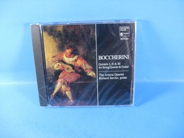 Luigi Boccherini Quintets I II &amp; III for String Quartet &amp; Guitar CD 1992 New BMG - £14.64 GBP