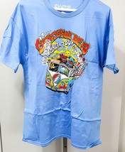 Grateful Dead Summer Tour T-Shirt XL w Garcia Bears Van Liquid Blue New ... - £22.50 GBP