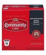 Community Coffee Signature Blend 18 to 144 Count Keurig Kcup Pods Pick A... - £18.87 GBP+