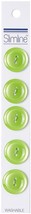 Slimline Buttons Series 1-Lime 2-Hole 3/4 inch 5 Per Pkg - $706.61 MXN
