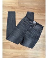 Daily Ritual Jeans Womens 26S High Rise Skinny Jeans Denim Stretch Gray - $41.75 CAD