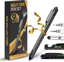 Multi-tool Pen Set  9 in 1 Great Gift Idea! NEW - £12.41 GBP