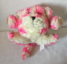 1999 Bagpuss Cat Window Plush Stuffed Animal Pink White Stripes Suction ... - $39.58