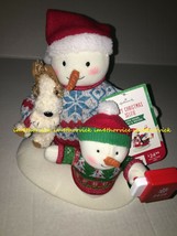 Hallmark 2020 Cozy Christmas Selfie Snowman Plush Jingle Pals - £39.32 GBP