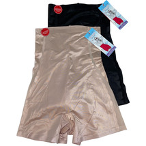Spanx Shaper Girl Short High Waist Scalloped Super Silky Mesh Slimming FS3715 - £31.31 GBP