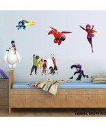 One Big Hero 6 Wall Sticker Cartoon Character Removable - (36 &quot; X 12 &quot;) - £6.85 GBP