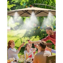 Lekit Misters for Outside Patio 89FT(27.3M)+34 Brass Mist Nozzles+a Brass Adapte - £36.18 GBP