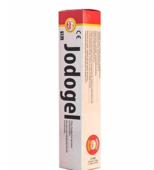 Jodogel 15gr Auxiliary product for the care of damaged skin - $11.61