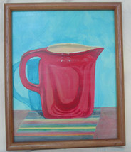 Red Pitcher - $50.00