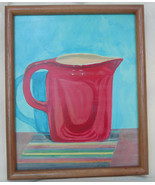 Red Pitcher - $50.00