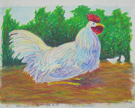 Blue Eyed Rooster - $75.00