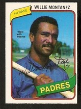 San Diego Padres Willie Montanez 1980 O Pee Chee OPC Baseball Card #119 nm - $0.50