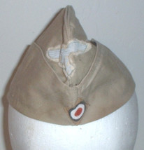 Luftwaffe Tropical Field Cap for enlisted man, WWII, Afrika Corps - £117.99 GBP