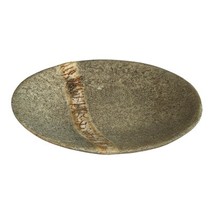 Wamsutta Soap Dish Holder Caddy Natural Stone-Colors Stripe Resin - $12.84