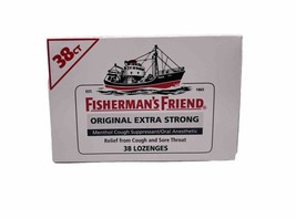 Fisherman&#39;s Friend Original Extra Strong Lozenges, 38 Count - 1 BOX - £9.34 GBP
