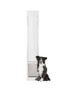 PetSafe Sliding Glass Dog Door – Medium, 75 7/8&quot;–81&quot;, No-Cut Install, White - $2,709.89 MXN