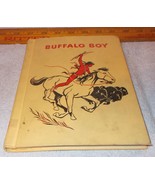 Juvenile Reader Book Buffalo Boy by Edna Chandler HC 1957 Native America... - $9.95