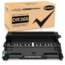 v4ink Compatible Drum Replacement for Brother DR360 Drum Unit Work with HL-2140  - £38.36 GBP