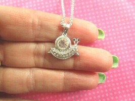 Snail crystal pendant - €6,87 EUR