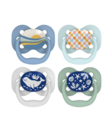 Dr Brown&#39;s Advantage Pacifiers 4-Pack Glows in the Dark Size 0-6 Months - €11,93 EUR