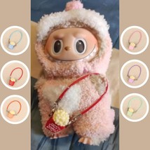Cute Plush Popcorn Bag for Labubu Dolls, Mini Popcorn Handbag for Labubu  - $12.02