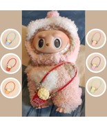 Cute Plush Popcorn Bag for Labubu Dolls, Mini Popcorn Handbag for Labubu  - $224.05 MXN