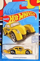 Hot Wheels 2019 Volkswagen Series #46 Volkswagen Kafer Racer Yellow MoonEyes - £3.10 GBP