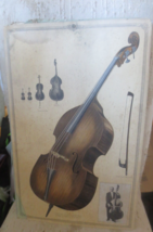 1931 Vtg RCA Victor Instrument Poster 22 x 14 Double Bass Advertising - £33.04 GBP
