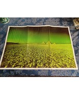 Pink Floyd Dark Side Of The Moon Original Green Pyramids Insert Poster 2... - $24.74