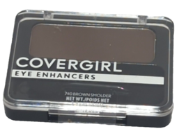 Covergirl 740 BROWN SMOLDER Eye Enhancers Eyeshadow Dark Matte .09 oz/2.... - £15.43 GBP