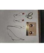 Earings With Necklace- costume jewelry Lot - £9.97 GBP