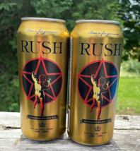 RUSH Canadian Golden Ale Henderson Brewing Company  Beer Cans ( Empty) l... - $7.23