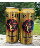 RUSH Canadian Golden Ale Henderson Brewing Company  Beer Cans ( Empty) l... - $9.89 CAD