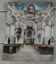 Nice Vintage Color Photograph Postcard, Die Wies Wallfahrtslorche, GOOD ... - $1.97