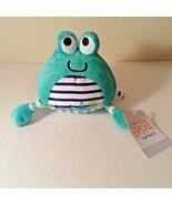 New Just One For You Made By Carter Frog Plush Stuffed Animal Toy Green  - £5.92 GBP