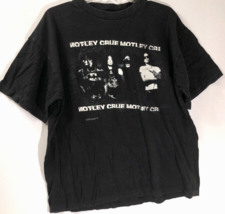 MOTLEY CRUE Vintage Anywhere Electricity 1994 Tour Americas Black T-Shir... - $320.93