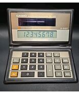 Vintage CASIO SL-100 8-Digit Electronic High Power Solar Cell Calculator... - $358.62 MXN