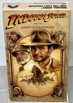 Indiana Jones and the Last Crusade (VHS, 1989) Harrison Ford Sean Connery - $11.66