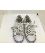 Guess Tennis Shoes White Canvas Size 7 - €14,58 EUR