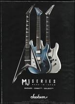 Jackson MJ (Made in Japan) Series Randy Rhoads Dinky Soloist guitar ad print - $3.60