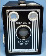 Kodak Brownie Target Six-20 Box Camera Photography Vintage Art Deco Unte... - $288.88 MXN