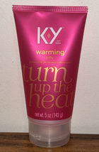 K-Y Warming Jelly Sensorial Personal Lubricant Lube Glycol Based 5 oz - £20.78 GBP
