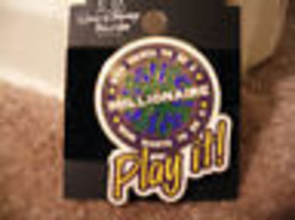 Disney Trading Pins Pin 4240: Who Wants to Be a Millionaire Play It - £5.71 GBP