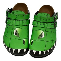 Birkenstock Kay Child Sandals Size 1 Narrow Monster Head Green New in Box - £50.56 GBP