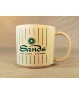 Vintage Sands Hotel &amp; Casino Las Vegas Coffee Mug w/Striped Teal Logo - $150.34 MXN