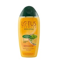 Lotus Herbals Kera Veda Soyashine Soja Protein &amp; Brahmi Shampoo 200 ML Hair Care - £15.47 GBP